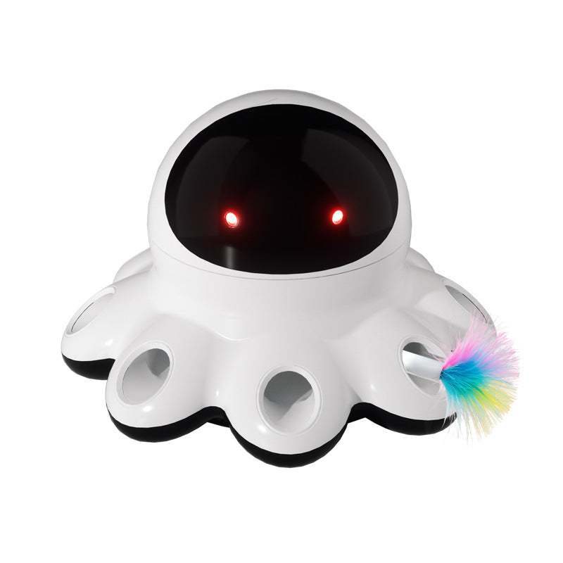 Electric Automatic Pet Teaser Toy Shiny Interactive Fun