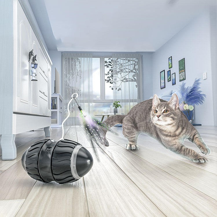 Electric Intelligent Pet Teasing Toy For Interactive Fun