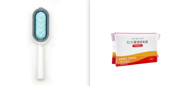 Dematting Pet Grooming Brush Hair Removal Comb For Pets