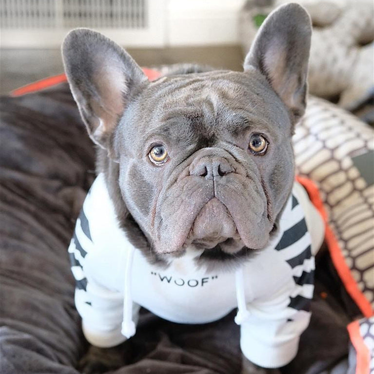 Pet Fashion Three Stripe Sports Sweater For Autumn Winter