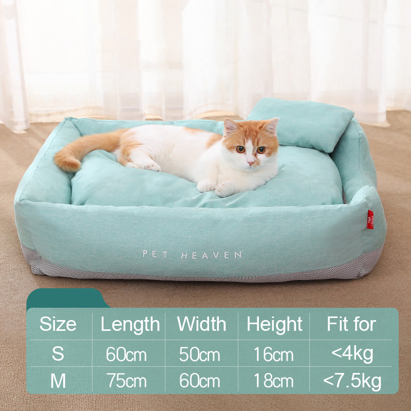 Pet Nest Mat Semi-Enclosed Cozy Bed for Small Pets