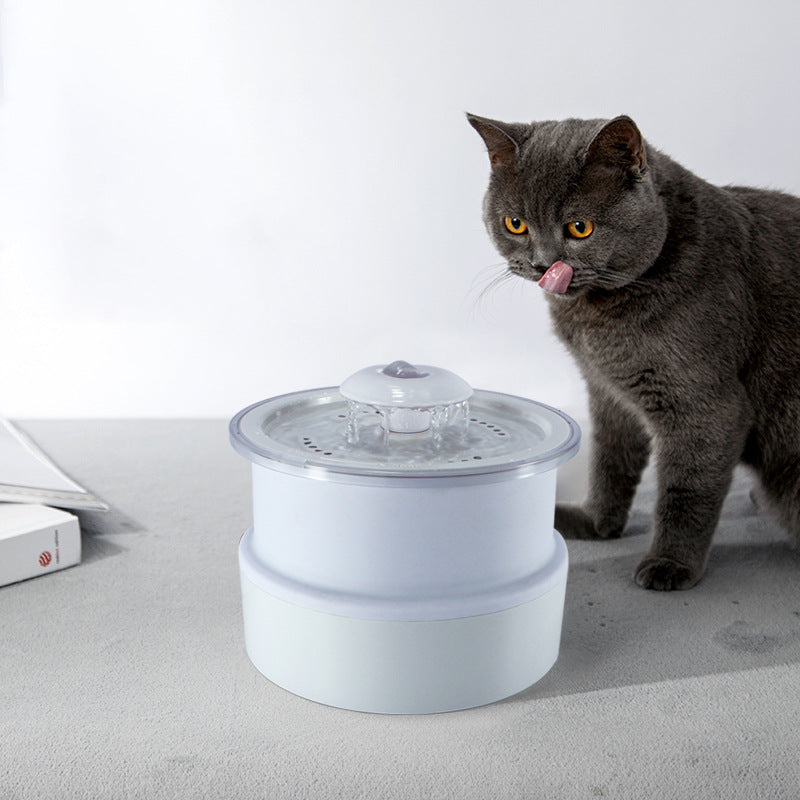 Foldable Luminous Automatic Pet Drinking Fountain For Easy Hydration