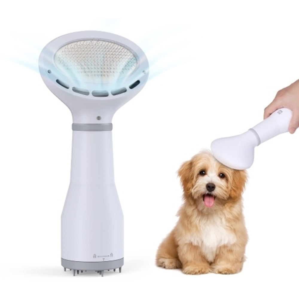 Pet Hair Dryer And Grooming Slicker Brush For Dogs