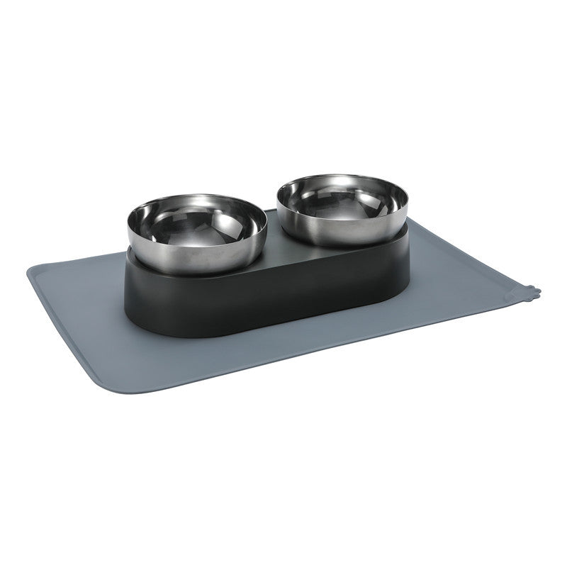 Stainless Steel Pet Feeder Durable Food And Water Bowl