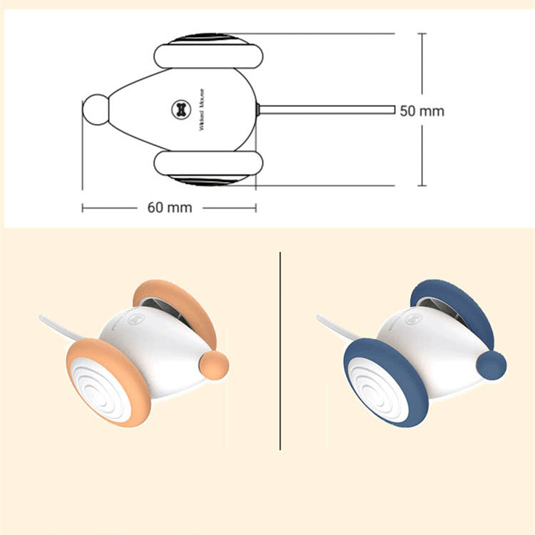Automatic Intelligent Electric Pet Mouse Toy For Interactive Play