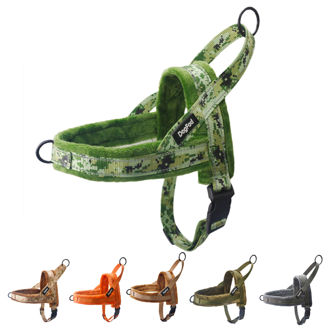 Pet Chest Strap Harness With Padded Lining And Leash