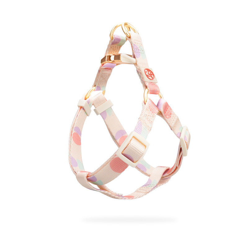Fashion Y-Shaped Pet Chest Strap Harness With Leash