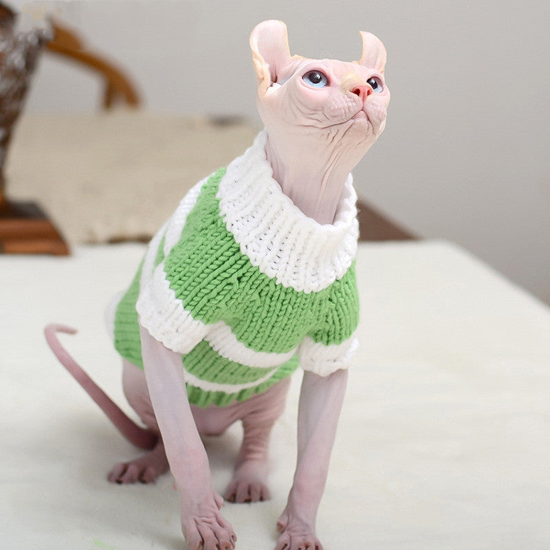 Warm Pet Sweater Soft Comfortable Winter Clothing For Pets