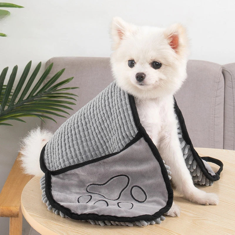 Super Absorbent Microfiber Quick-Dry Bath Towel For Pets