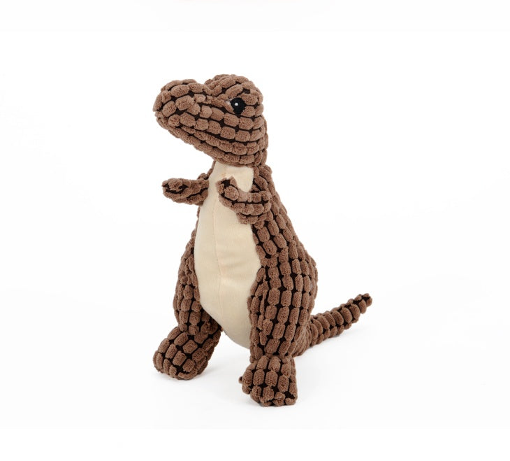 Giant Dinosaur Plush Pet Toy For Interactive Chewing And Play