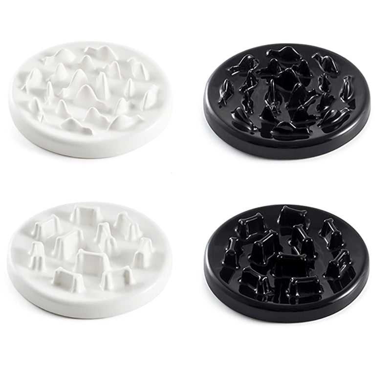 Ceramic Slow Feeding Pet Bowl For Healthy Eating