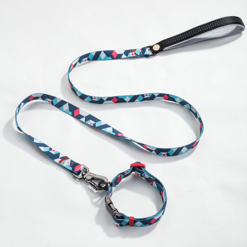 Adjustable Pet Leash And Collar Set