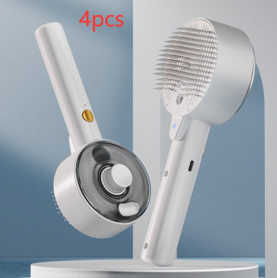 Self-Cleaning Pet Hair Removal Steam Brush For Pets