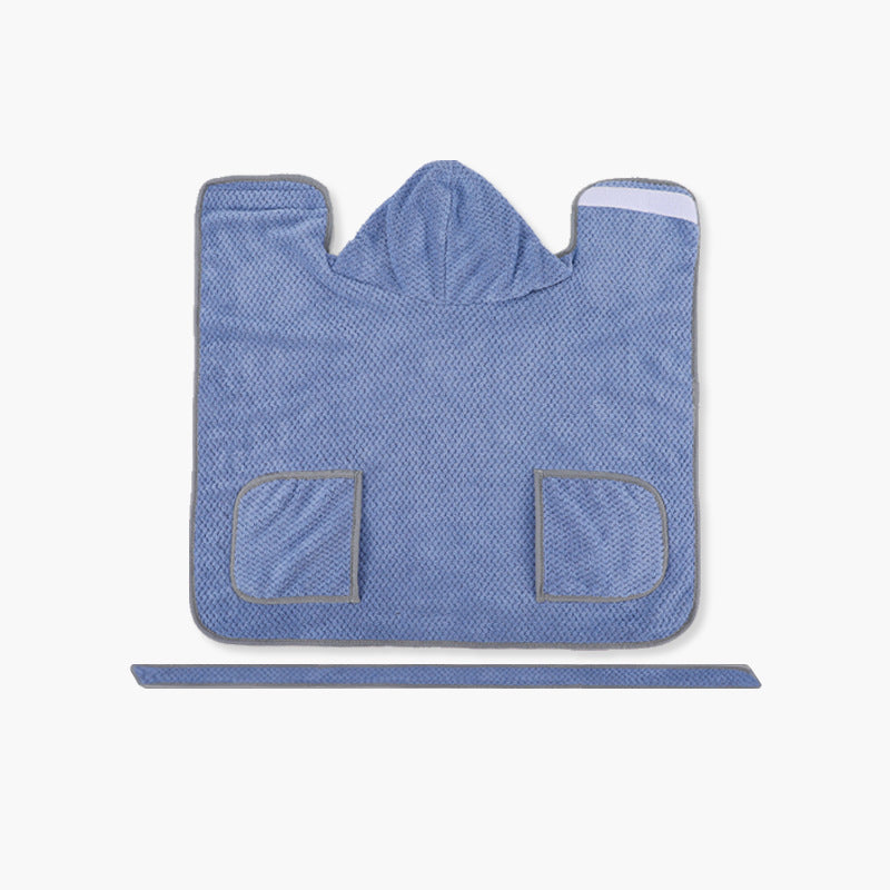 High-Absorbent Quick-Dry Bath Robe Towel Soft Pet Towel