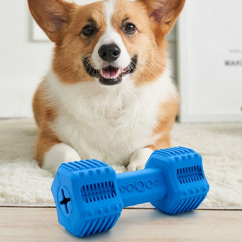 Durable Rubber Interactive Pet Toy For Chewing And Food Dispensing