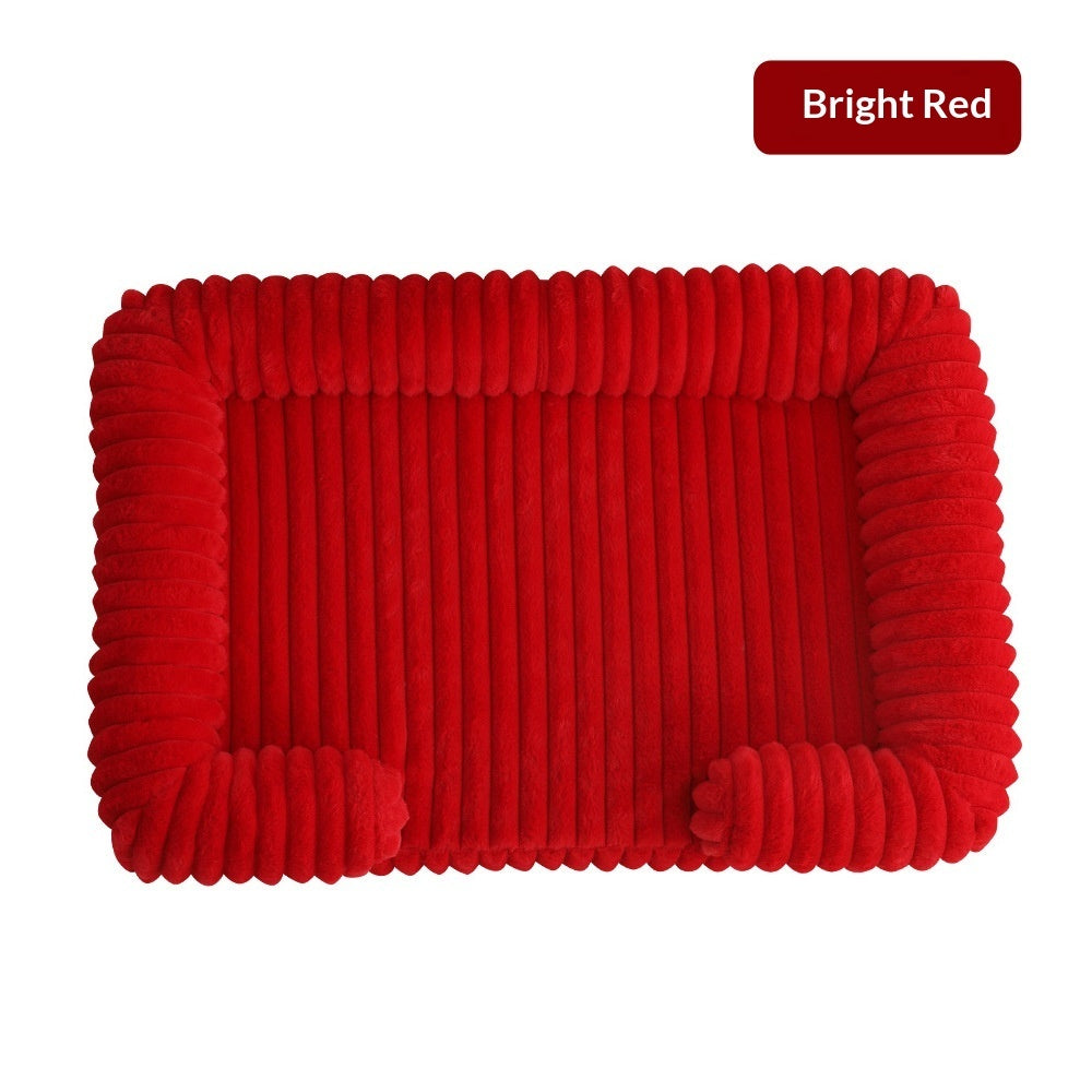Warm Large Pet Bed Cozy Mat for Small and Medium Pets