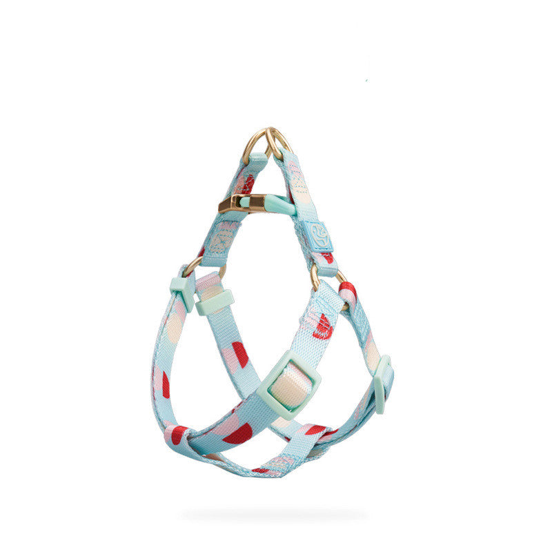 Fashion Y-Shaped Pet Chest Strap Harness With Leash