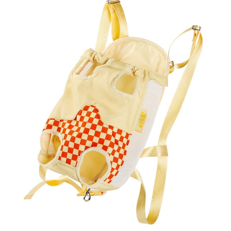 Portable Pet Chest Backpack Walking Bag For Pets