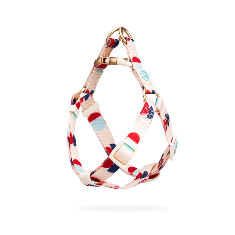 Fashion Y-Shaped Pet Chest Strap Harness With Leash
