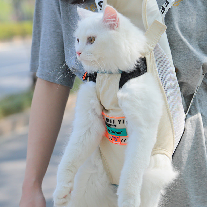 Portable Pet Shoulder Backpack Carrier