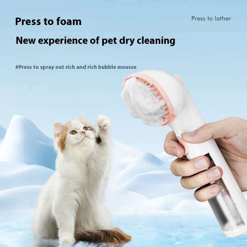 3-in-1 Pet Steam Brush Hair Removal Grooming Comb