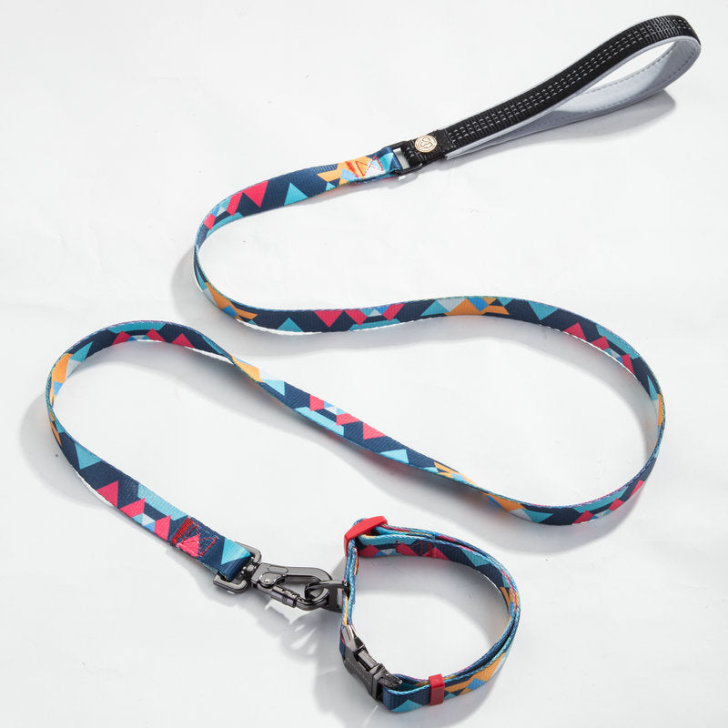 Adjustable Pet Leash And Collar Set