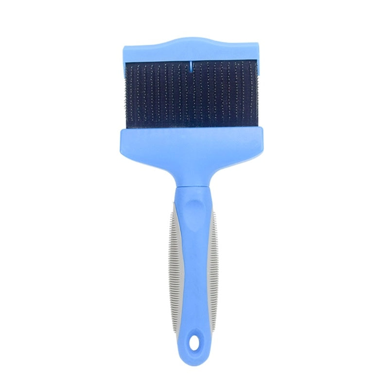 Double-Sided Pet Grooming Brush Fur Shedding Massage Comb