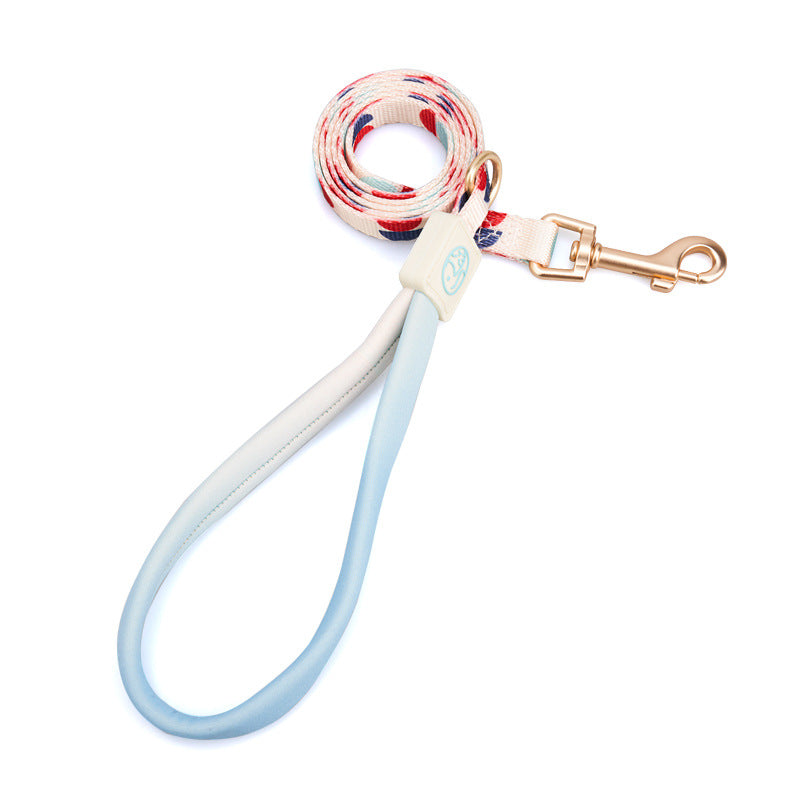 Fashion Y-Shaped Pet Chest Strap Harness With Leash