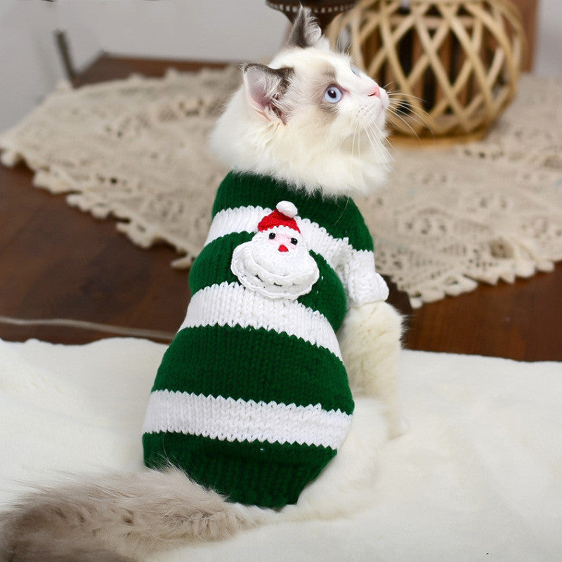 Warm Pet Sweater Soft Comfortable Winter Clothing For Pets
