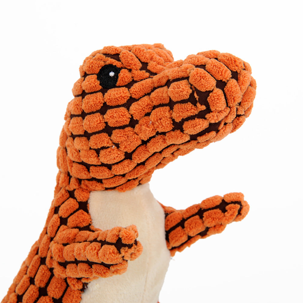 Giant Dinosaur Plush Pet Toy For Interactive Chewing And Play