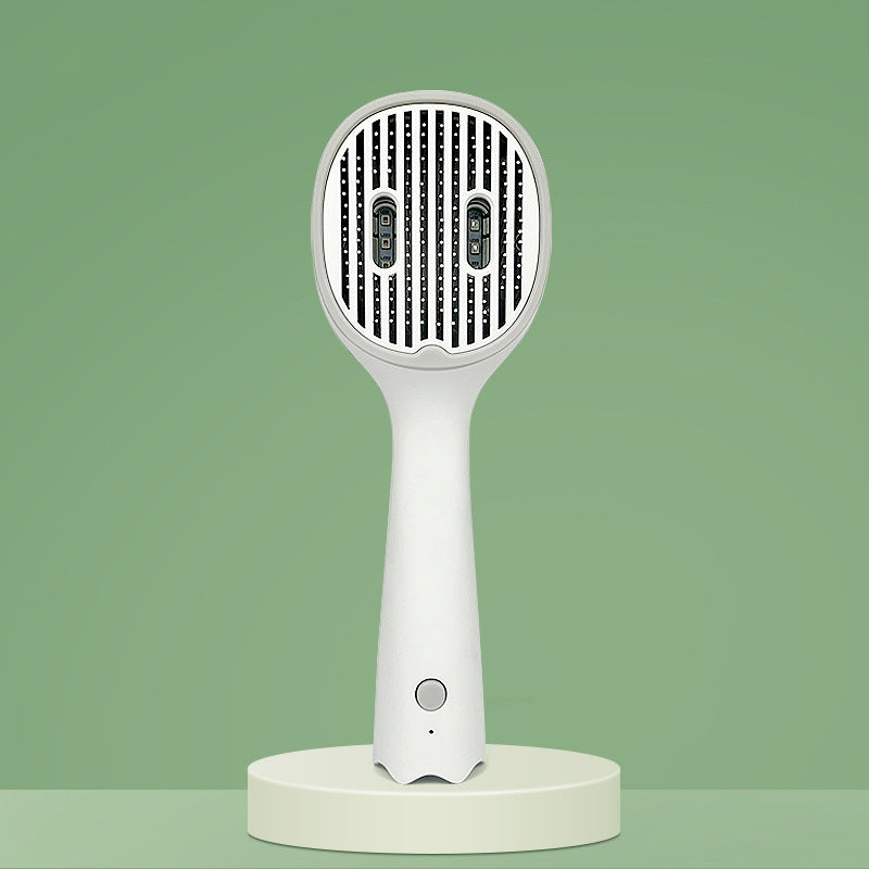 UVC Sterilized Self-Cleaning Pet Grooming Slicker Comb