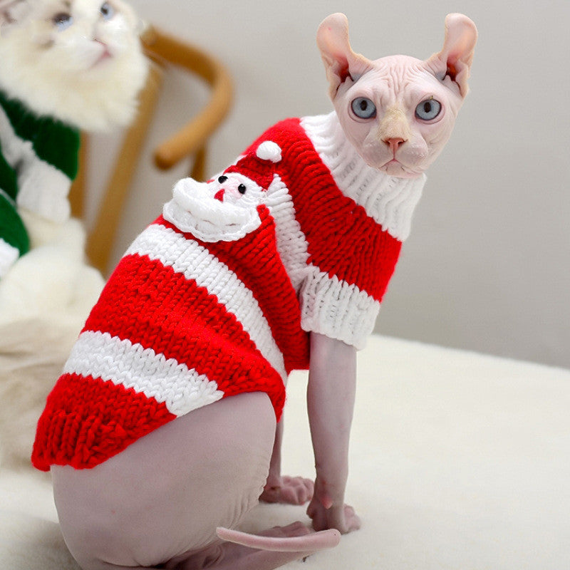Warm Pet Sweater Soft Comfortable Winter Clothing For Pets