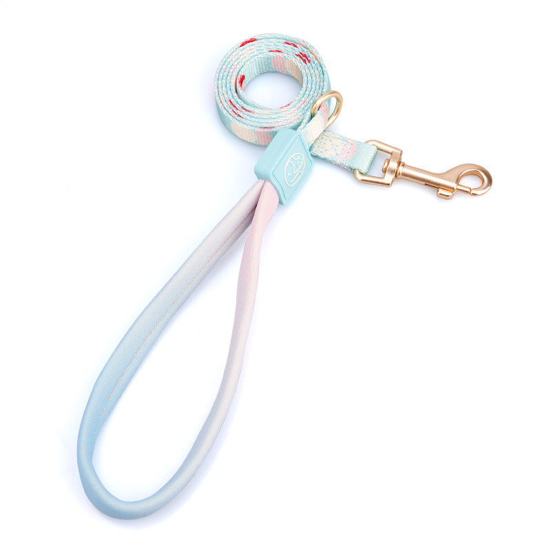 Fashion Y-Shaped Pet Chest Strap Harness With Leash