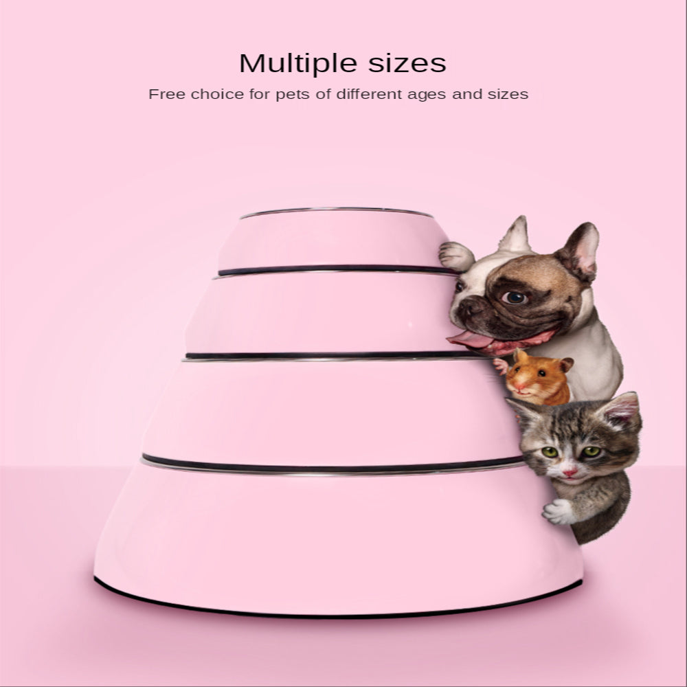 Large Stainless Steel Pet Bowl Durable Food And Water Dish