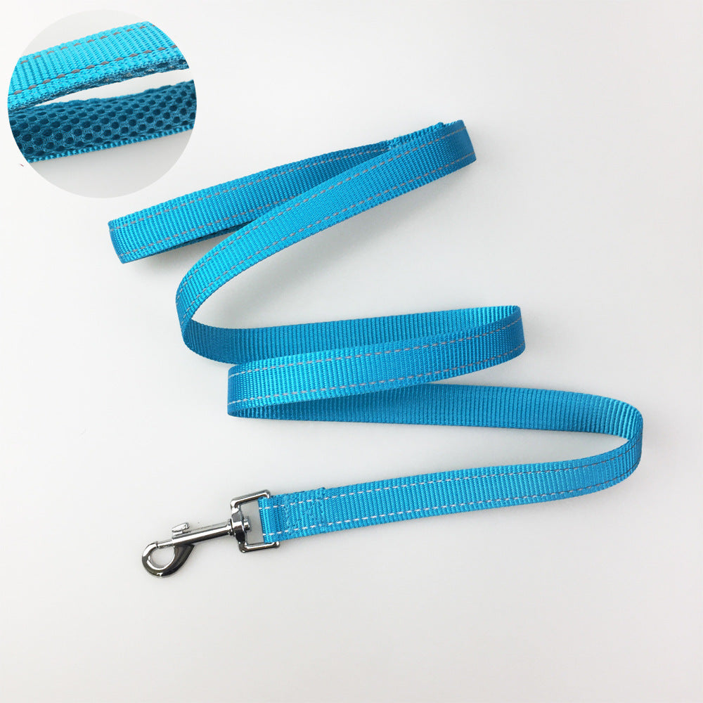 Pet Chest Strap Harness With Padded Lining And Leash