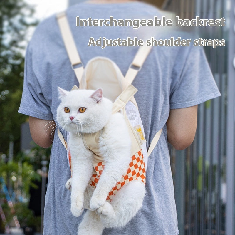 Portable Pet Chest Backpack Walking Bag For Pets