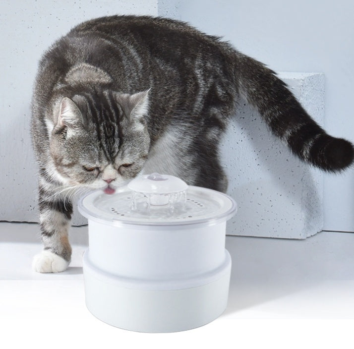 Foldable Luminous Automatic Pet Drinking Fountain For Easy Hydration