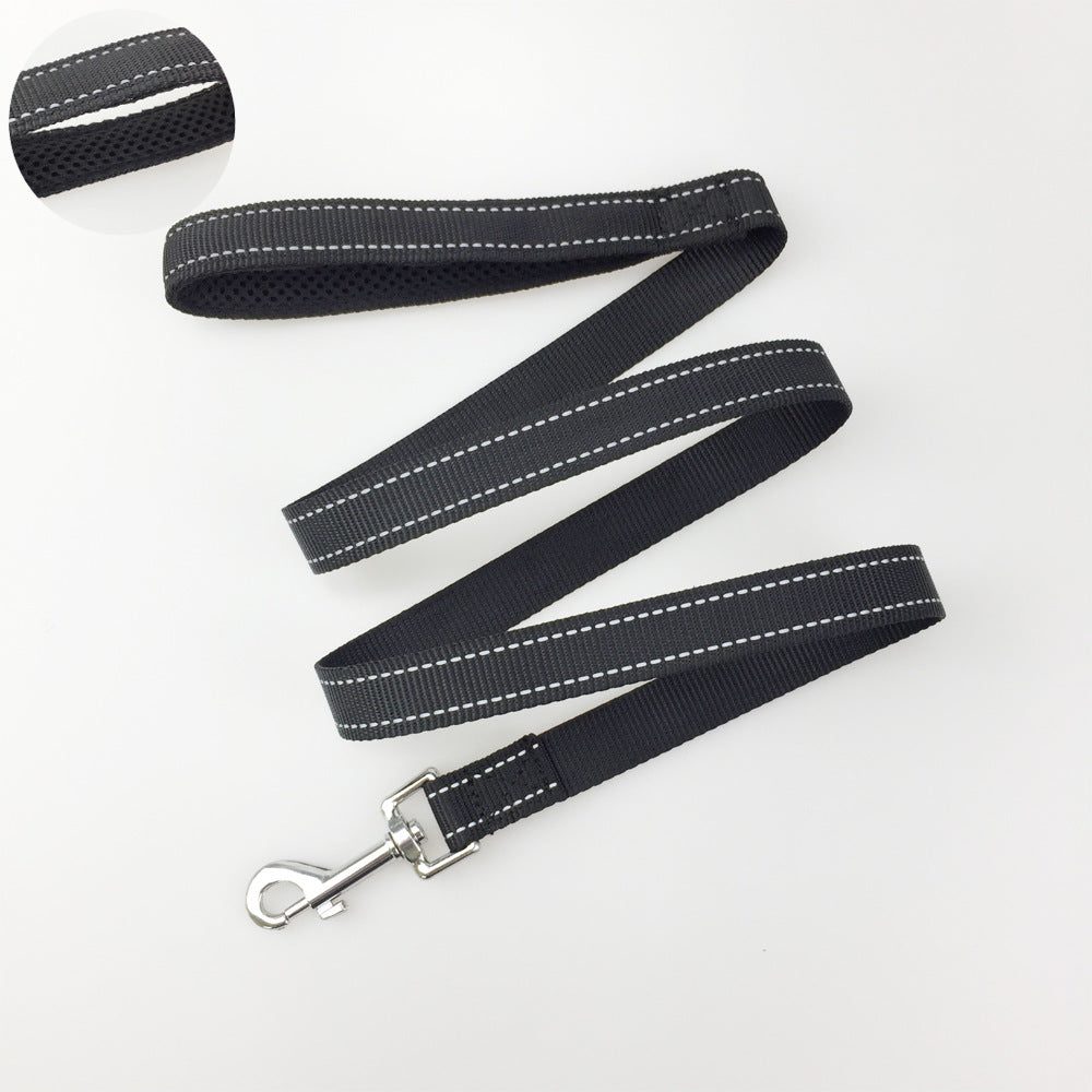 Pet Chest Strap Harness With Padded Lining And Leash