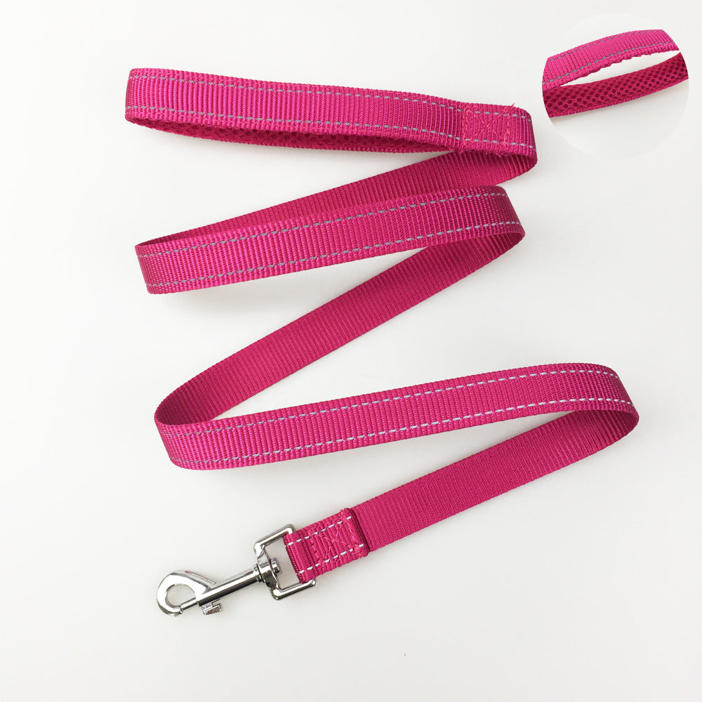 Pet Chest Strap Harness With Padded Lining And Leash