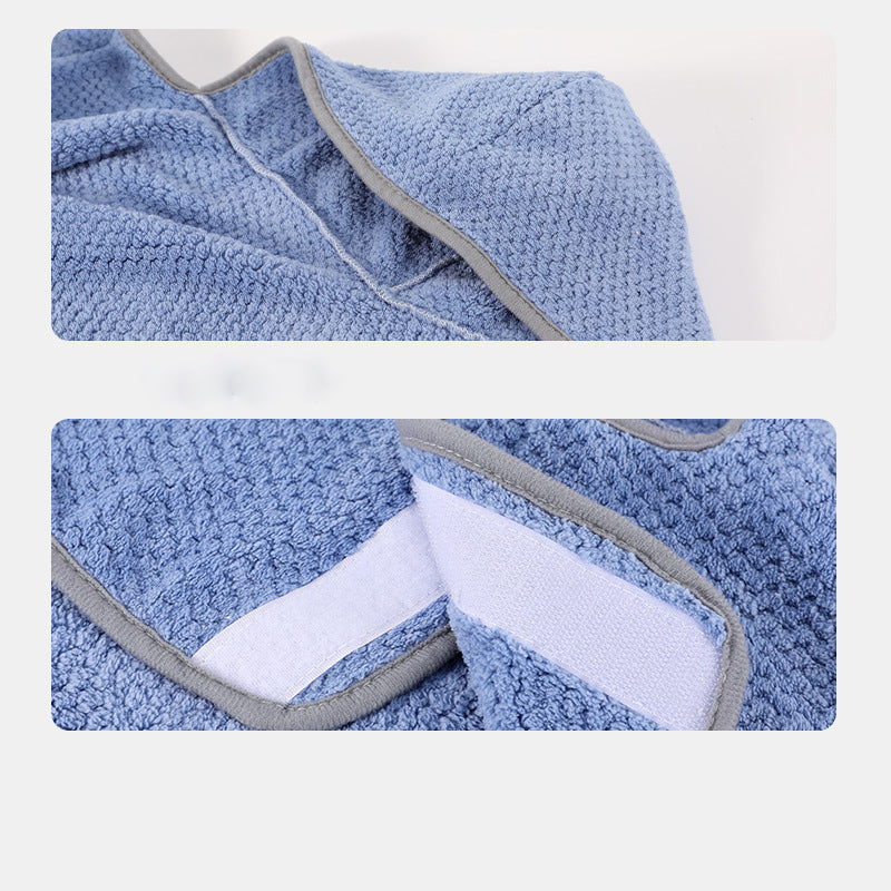 High-Absorbent Quick-Dry Bath Robe Towel Soft Pet Towel