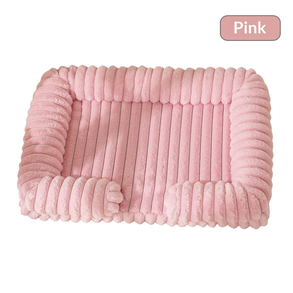 Warm Large Pet Bed Cozy Mat for Small and Medium Pets
