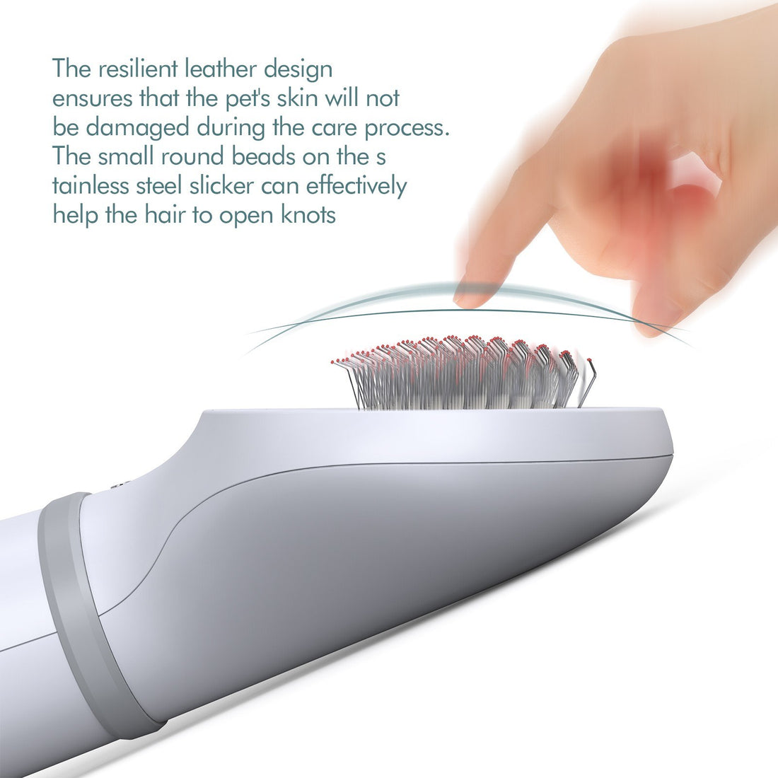 Pet Hair Dryer And Grooming Slicker Brush For Dogs