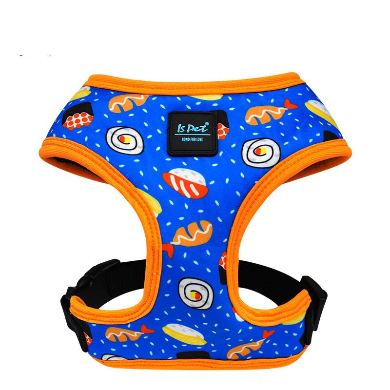 Adjustable Pet Chest Strap Harness With Leash