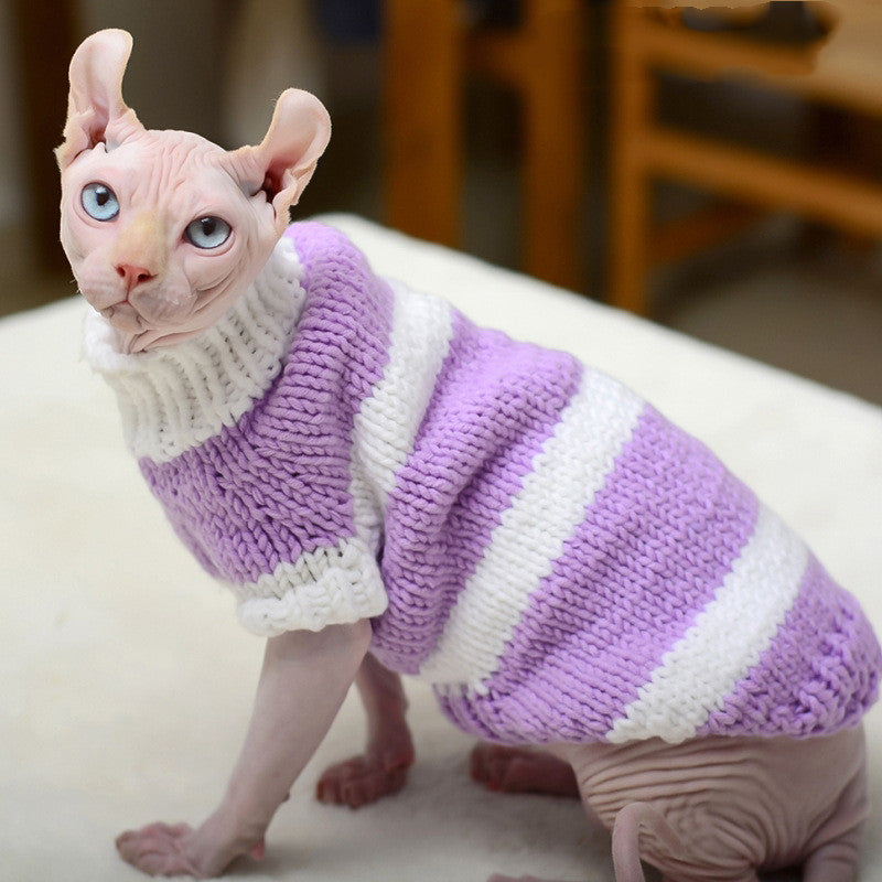 Warm Pet Sweater Soft Comfortable Winter Clothing For Pets