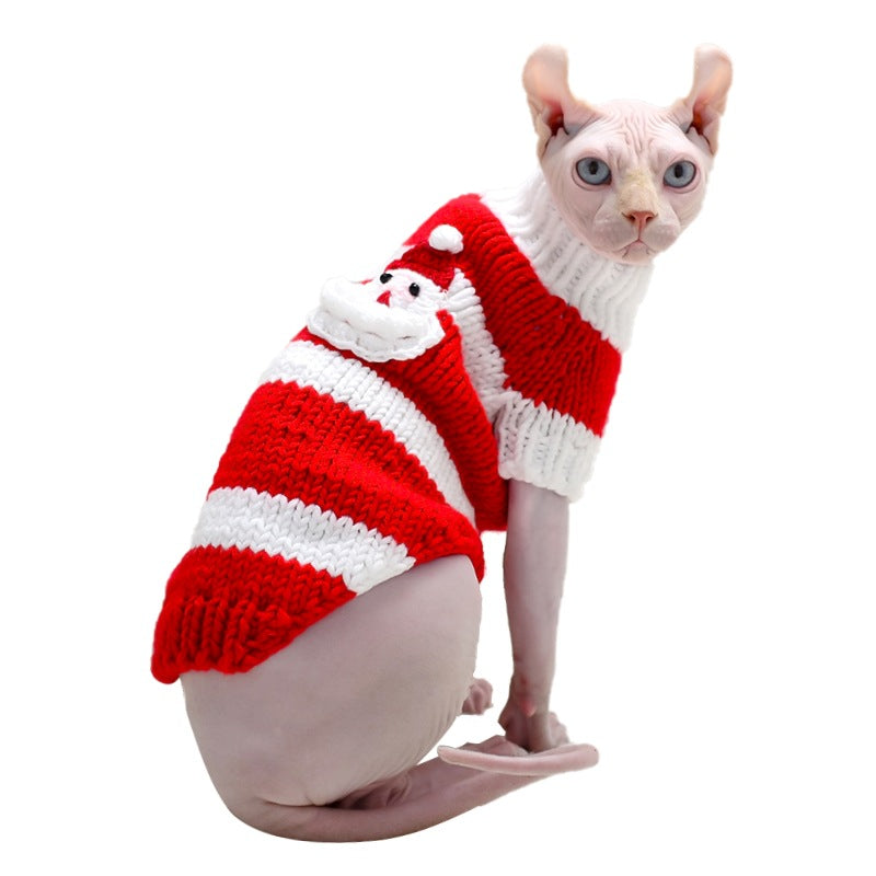 Warm Pet Sweater Soft Comfortable Winter Clothing For Pets