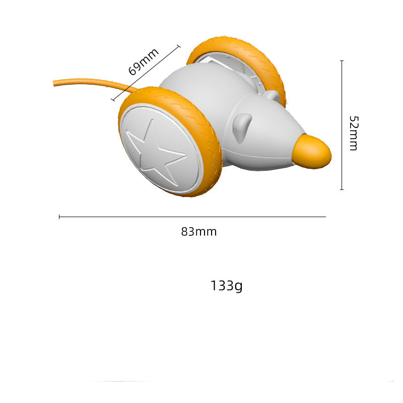 Electric Intelligent Rechargeable Pet Teasing Toy For Playtime