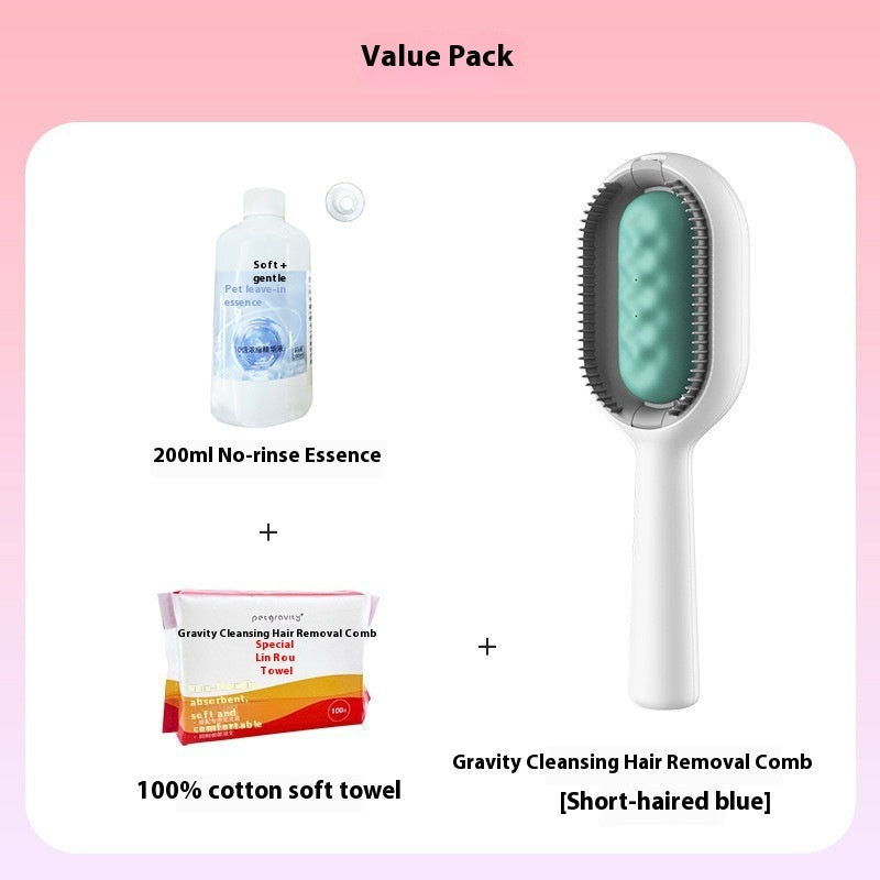 Dematting Pet Grooming Brush Hair Removal Comb For Pets