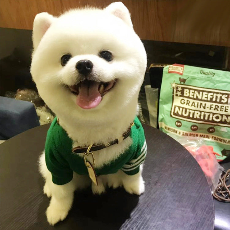 Christmas Autumn Winter Pet Sweater Warm Holiday Outfit For Pets