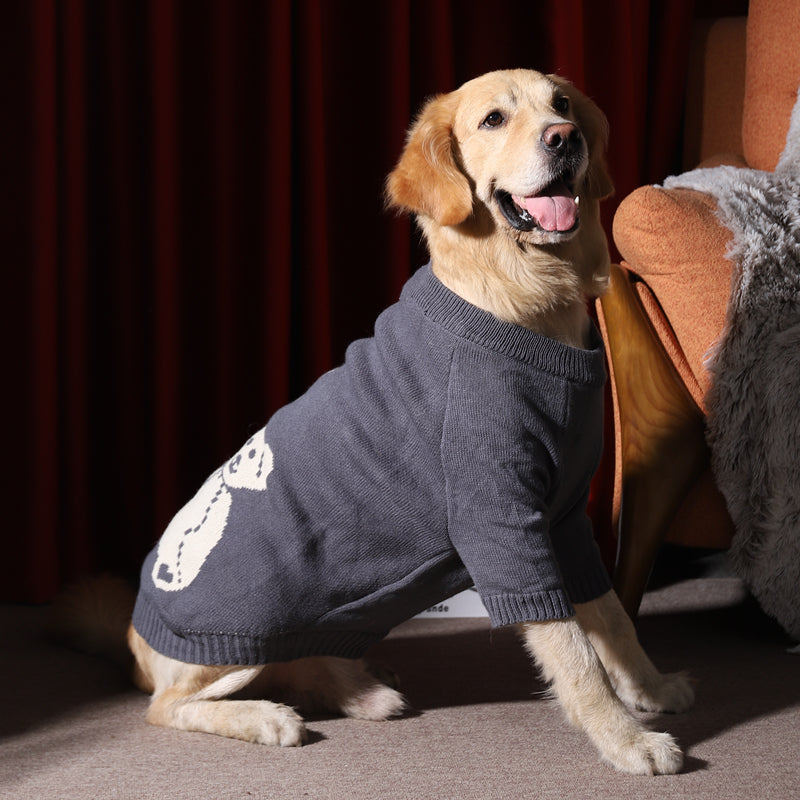 Winter Thick Warm Pet Sweater For Large Breeds