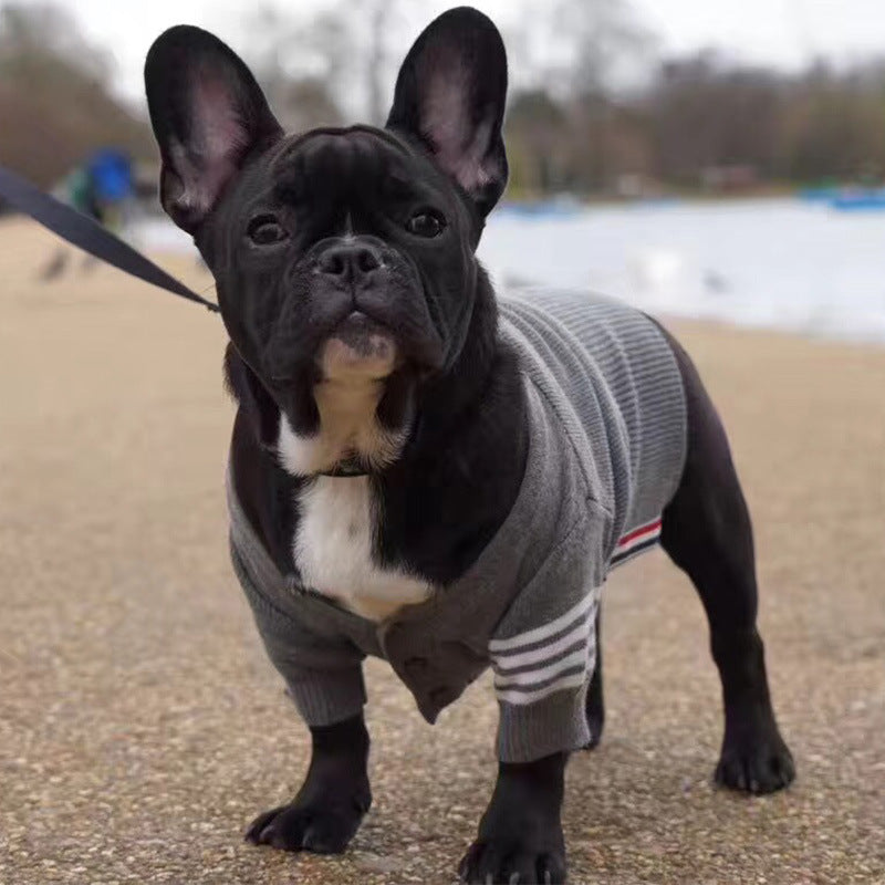 Christmas Autumn Winter Pet Sweater Warm Holiday Outfit For Pets